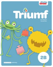 Matte Direkt Triumf 2B Elevbok röd – Omslag