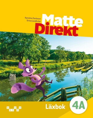 Matte Direkt 4A Läxbok – Omslag