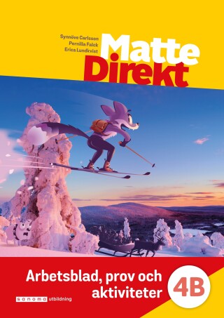 Matte Direkt 4B Arbetsblad, prov och aktiviteter (pdf)